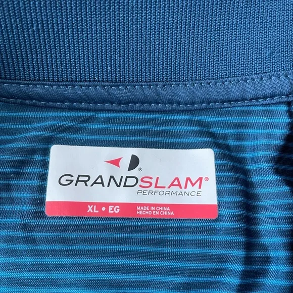Mens XL short sleeve golf shirt Grand Slam brand - Picture 4 of 4